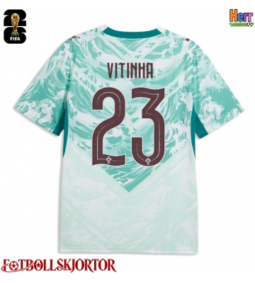 Portugal Vitinha #23 Bortatröja VM 2026 Kortärmad